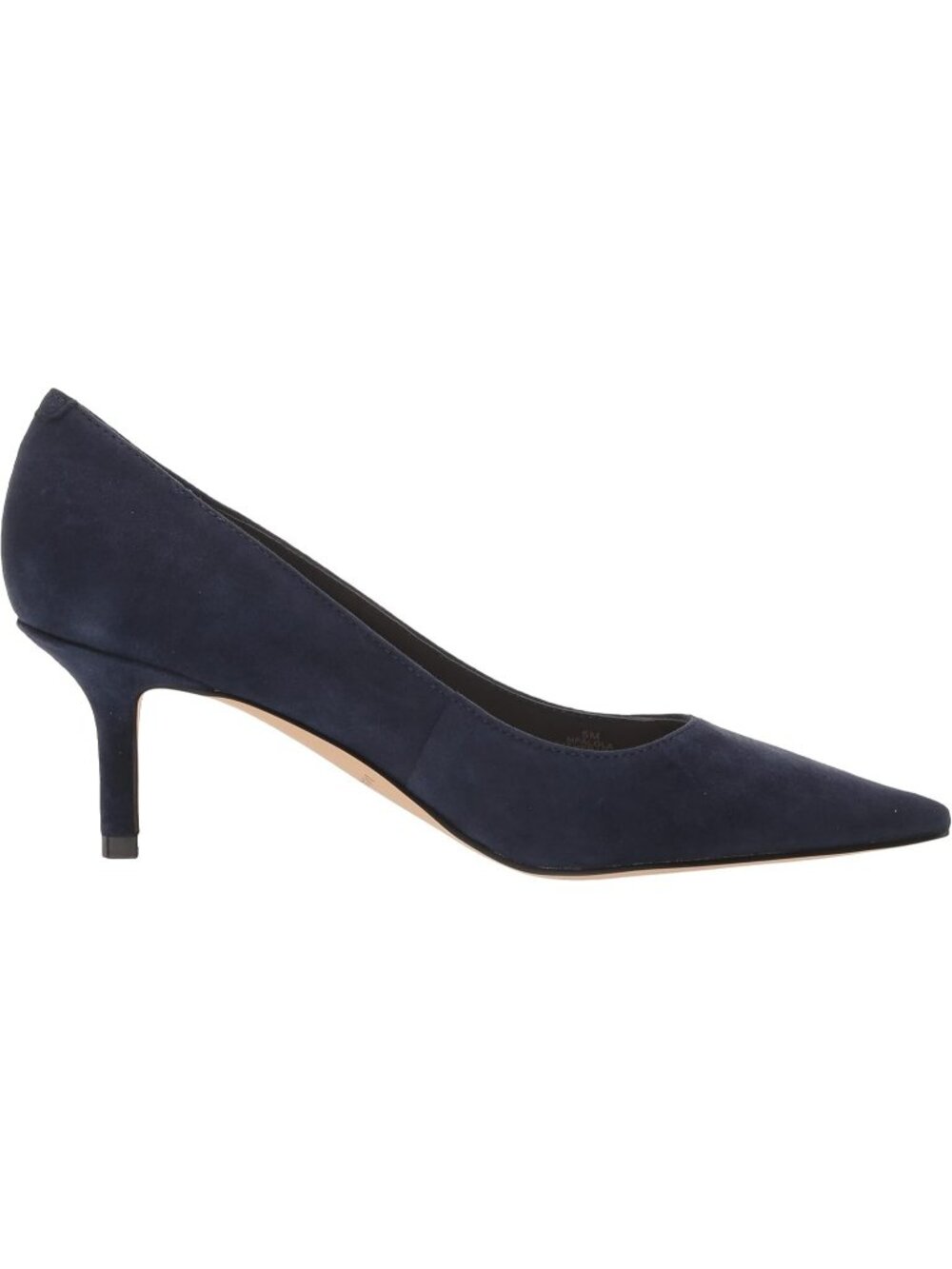 Women Baltic Blue Modern Pointed Toe Alola Dress Casual Pumps Pull On Heel Shoes - Picture 6 of 6